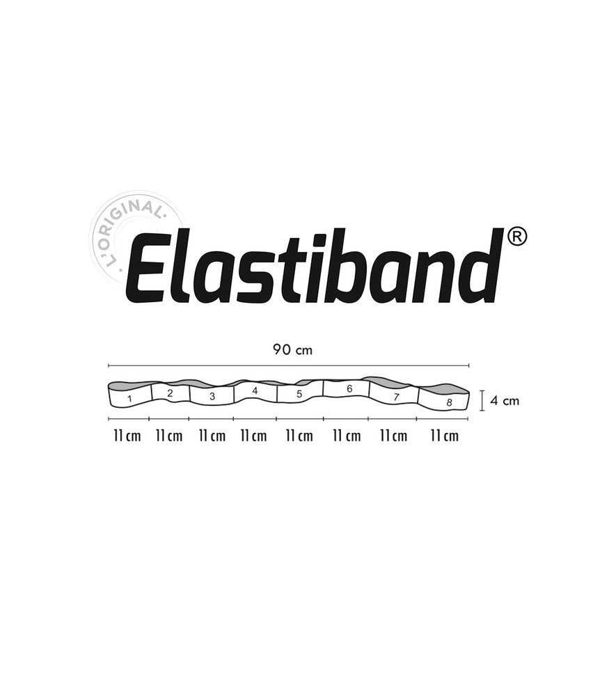 ΛΑΣΤΙΧΟ ΑΝΤΙΣΤΑΣΗΣ ELASTIBAND ΜΑΛΑΚΟ 0,4 ΧΙΛ ΚΟΚΚΙΝΟ - SVELTUS