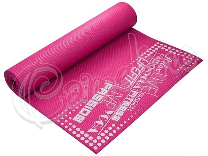ΣΤΡΩΜΑ ΓΥΜΝΑΣΤΙΚΗΣ SLIM FIT 6MM - ΜΠΟΡΝΤΩ - LIFEFIT