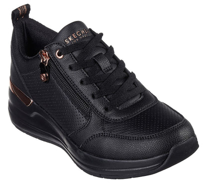 Skechers Παπούτσι Γυναικείο - Billion 2 - Side Door - 177336-BBK Black