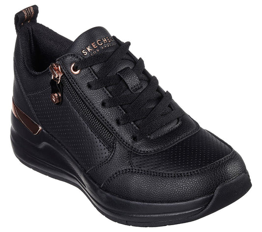 Skechers Παπούτσι Γυναικείο - Billion 2 - Side Door - 177336-BBK Black