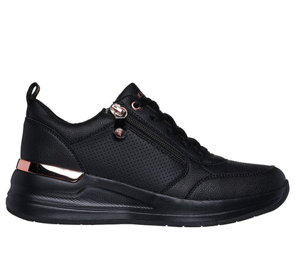 Skechers Παπούτσι Γυναικείο - Billion 2 - Side Door - 177336-BBK Black