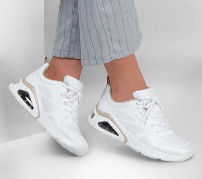 Skechers Παπούτσι Γυναικείο - Tres-Air Uno - Modern Aff-Air 177421-WHT White