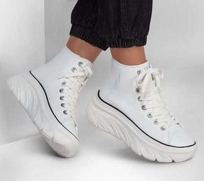 Skechers Παπούτσι Γυναικείο - Funky Street - Groove Way 177430-WHT - White