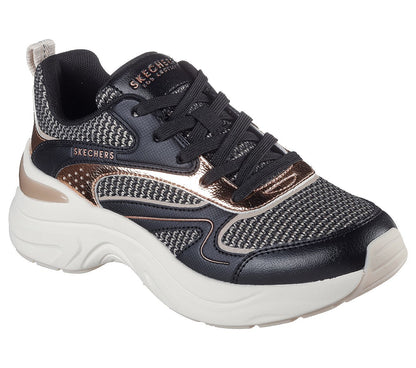 Skechers Παπούτσι Γυναικείο - Hazel - Metallic Soiree - 177566-BKGD Black