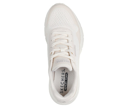 Skechers Παπούτσι Γυναικείο - Uno Flex - Spring On Air 177794-OFWT WHITE