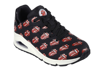 Skechers Παπούτσι Γυναικείο - Women's Rolling Stones: Uno - Say It Loud 177964-BKRD