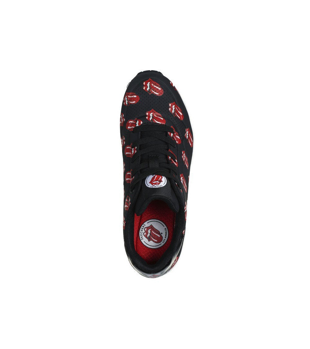 Skechers Παπούτσι Γυναικείο - Women's Rolling Stones: Uno - Say It Loud 177964-BKRD