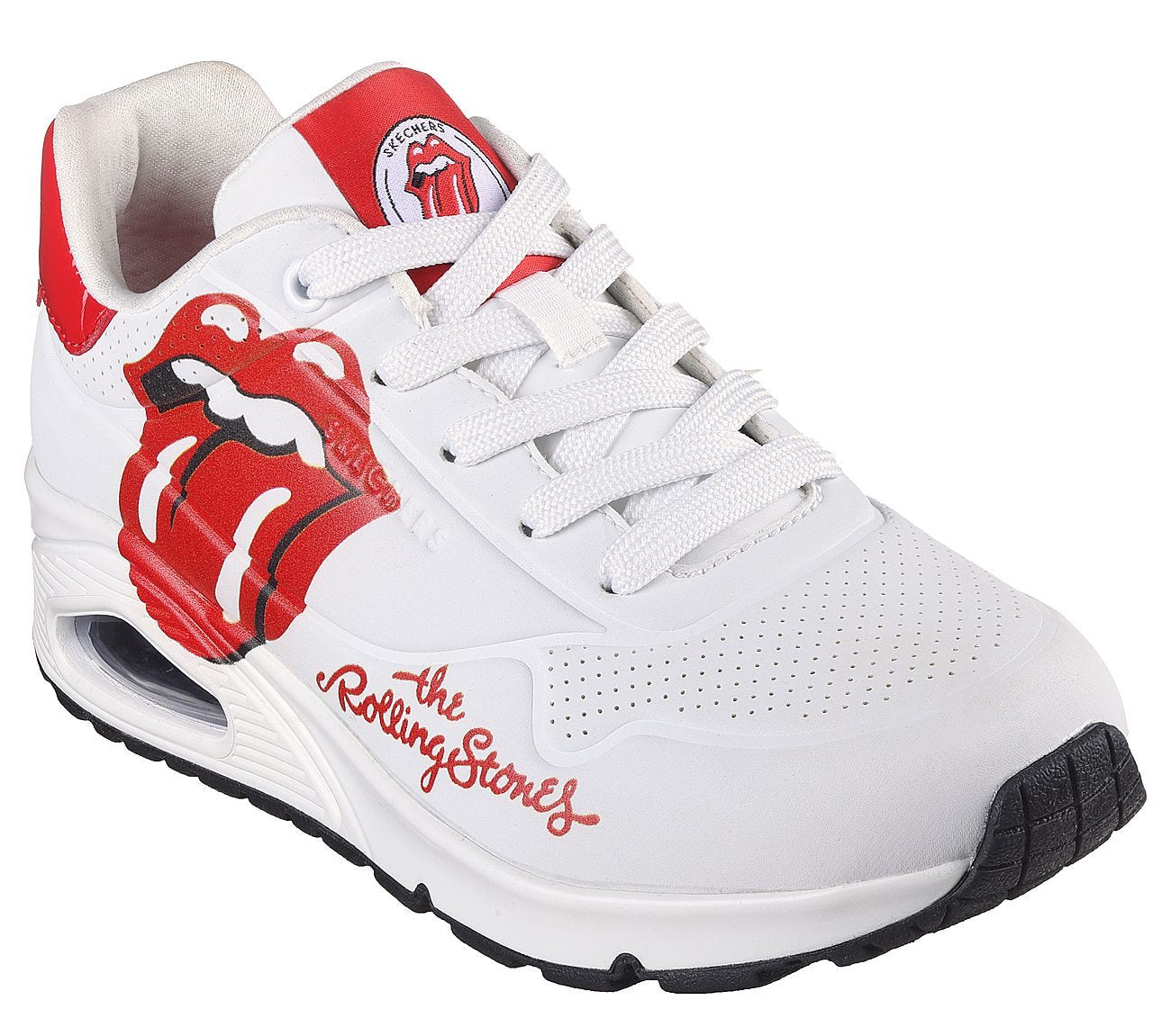 Skechers Παπούτσι Γυναικείο - Rolling Stones: Uno - Rolling Stones Single! 177965-WRD