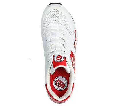 Skechers Παπούτσι Γυναικείο - Rolling Stones: Uno - Rolling Stones Single! 177965-WRD
