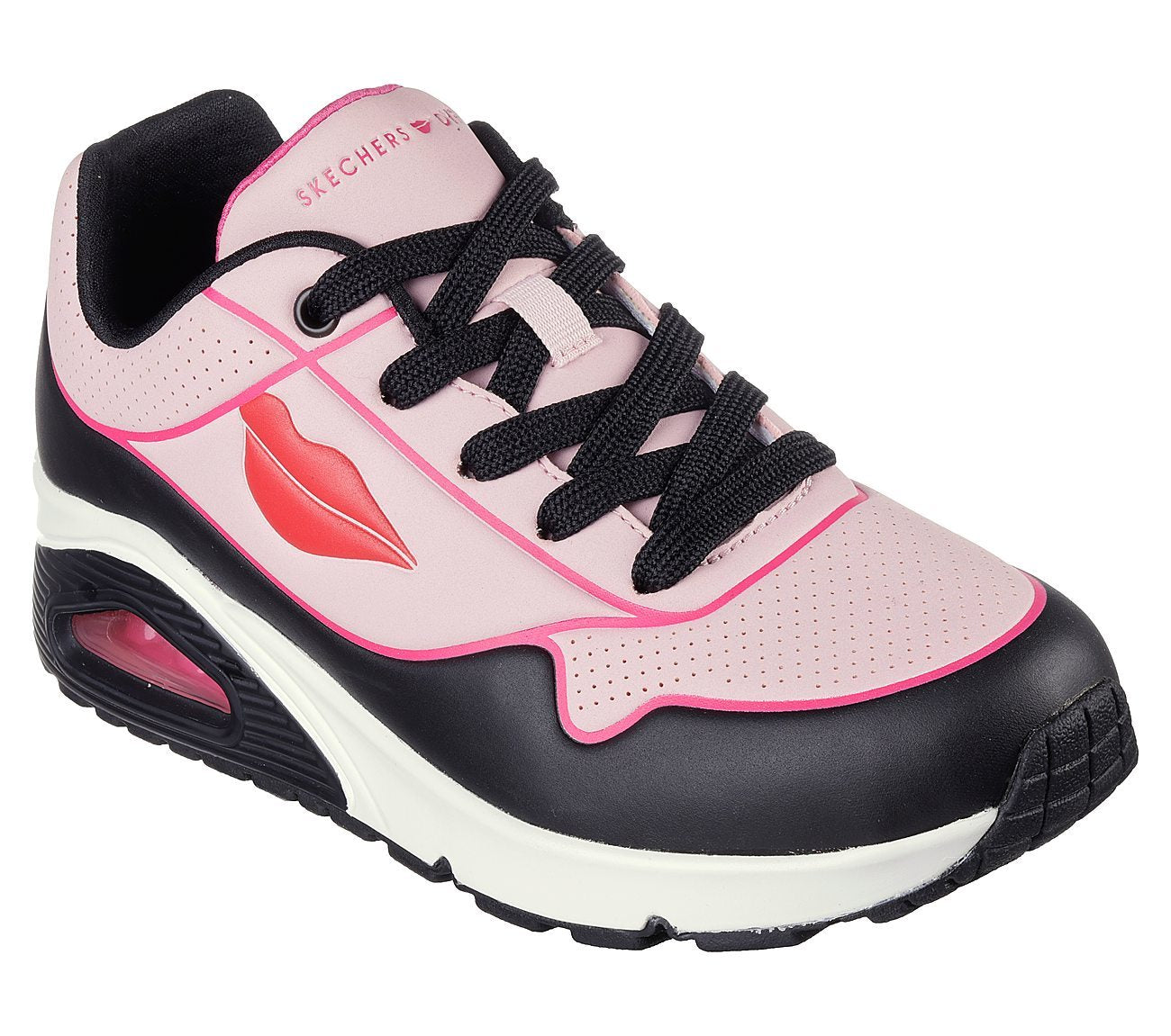 Skechers Παπούτσι Γυναικείο - DVF: Uno - Beso 177998-BKPK - BLACK