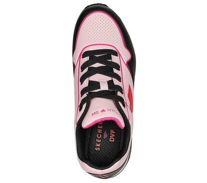 Skechers Παπούτσι Γυναικείο - DVF: Uno - Beso 177998-BKPK - BLACK