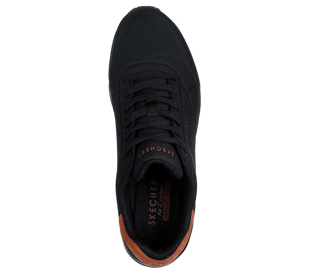 Skechers Παπούτσι Ανδρικό - Uno - Suited On Air - 183004-BBK Black