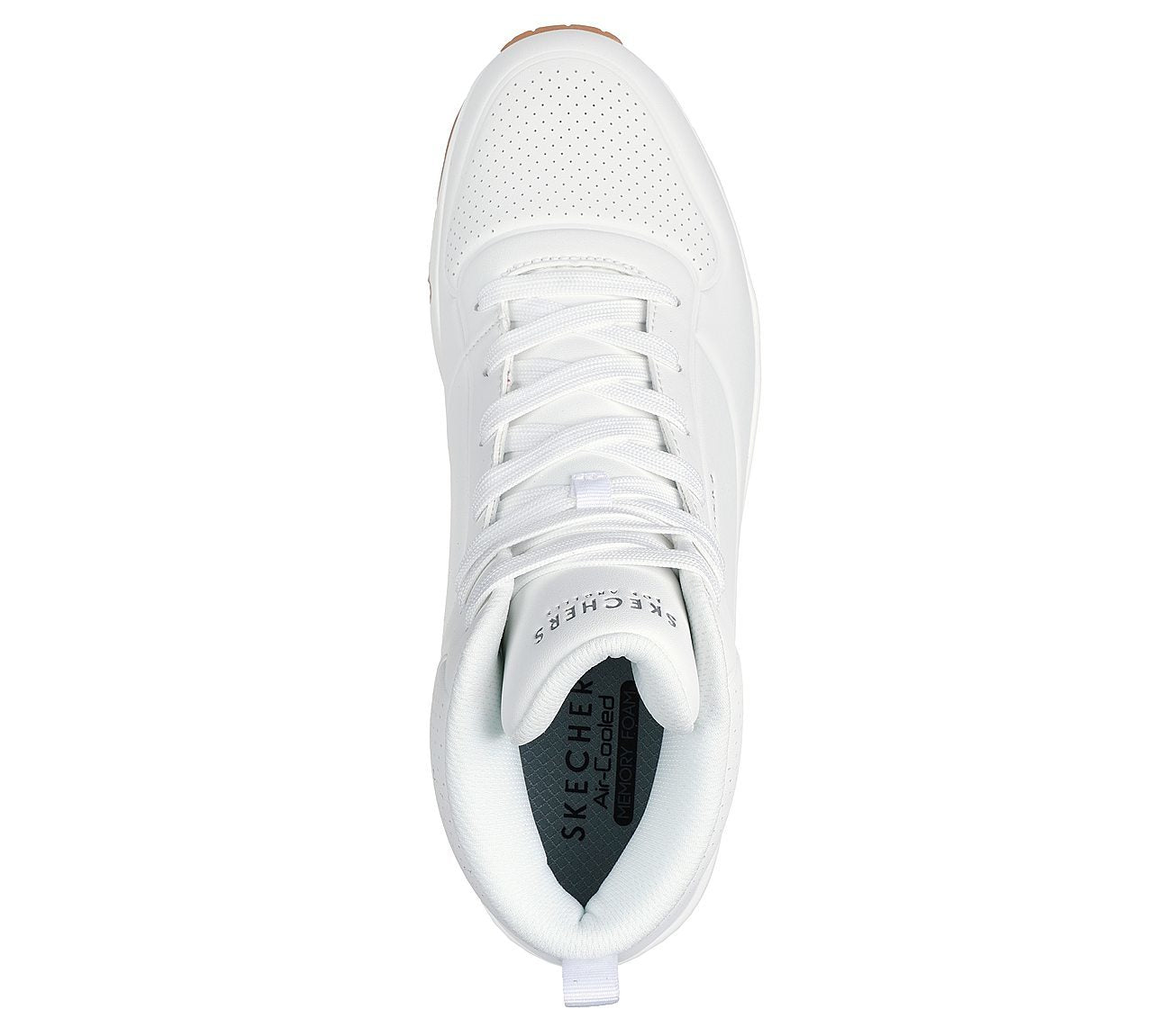 Skechers Παπούτσι Ανδρικό - Uno - Stand High 183009-WHT - White
