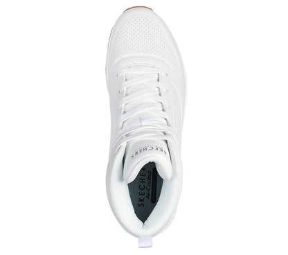 Skechers Παπούτσι Ανδρικό - Uno - Stand High 183009-WHT - White
