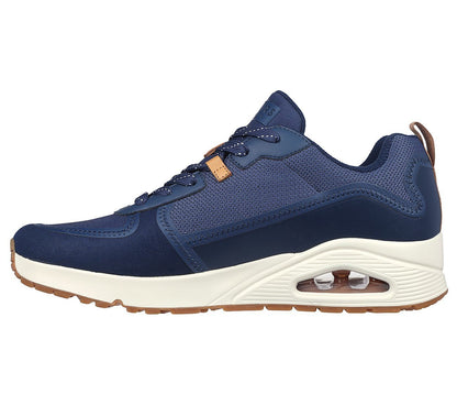 Skechers Παπούτσι Ανδρικό - Uno - Layover 183010-NVY - NAVY
