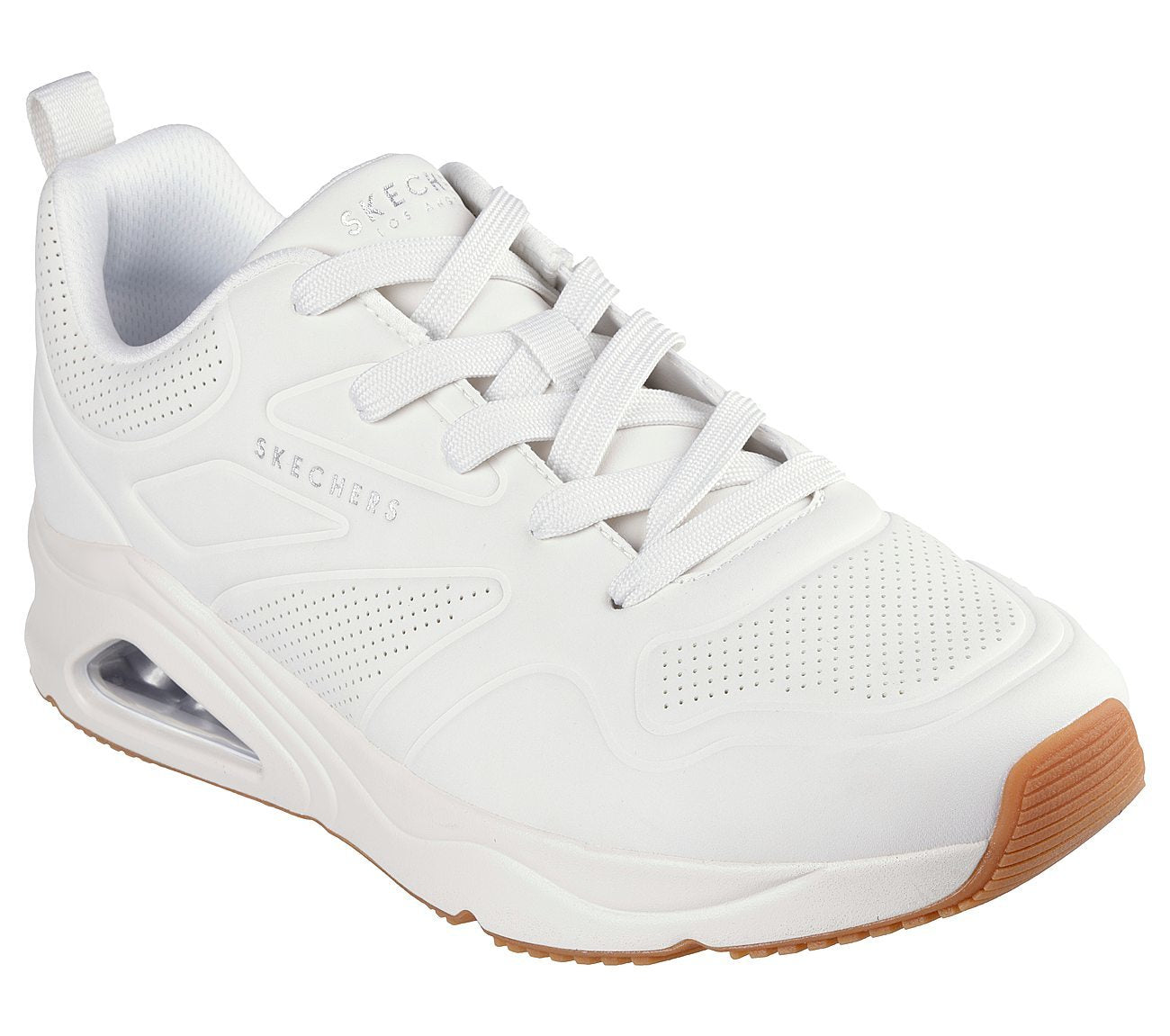 Skechers Παπούτσι Ανδρικό - Tres-Air Uno - Casairal183090-WHT White