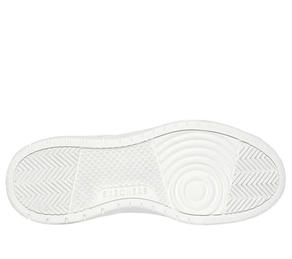 Skechers Παπούτσι Ανδρικό - Uno Court- 183145-WHT White