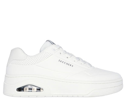 Skechers Παπούτσι Ανδρικό - Uno Court- 183145-WHT White