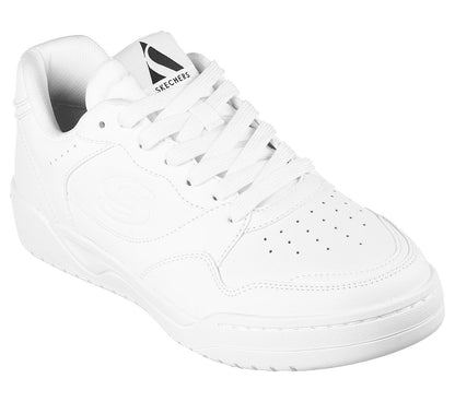 Skechers Παπούτσι Ανδρικό - Koopa - Volley Low Varsity 183240-WHT - WHITE