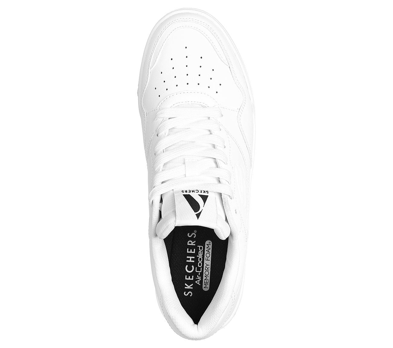 Skechers Παπούτσι Ανδρικό - Koopa - Volley Low Varsity 183240-WHT - WHITE