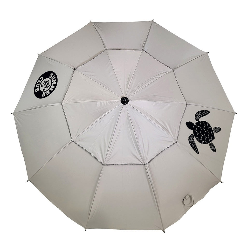 Summer Club Ομπρέλα Παραλίας - Eden 200 - 108x10x5cm - 18346-BLACKBEIGE