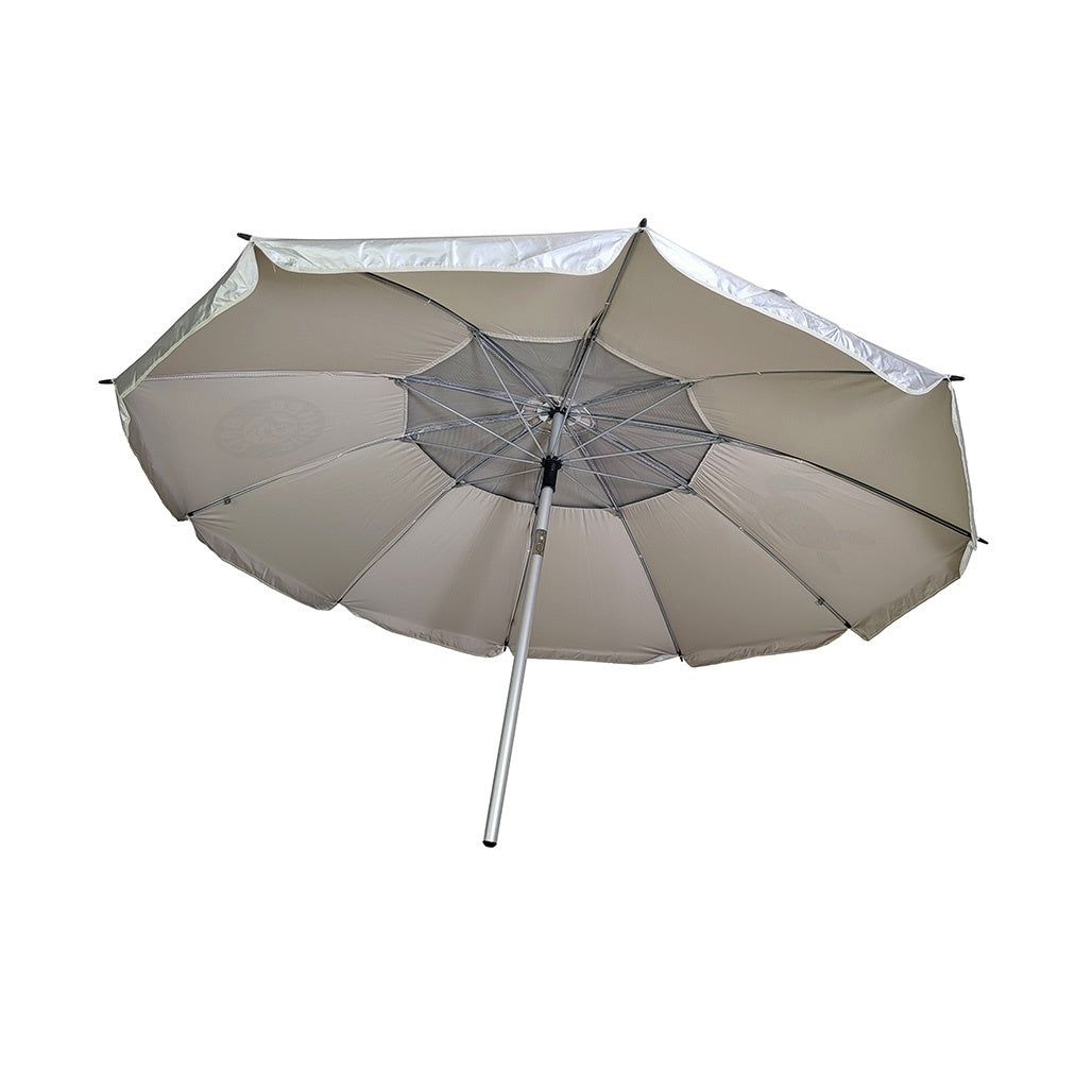 Summer Club Ομπρέλα Παραλίας - Eden 200 - 108x10x5cm - 18346-SILVERBEIGE