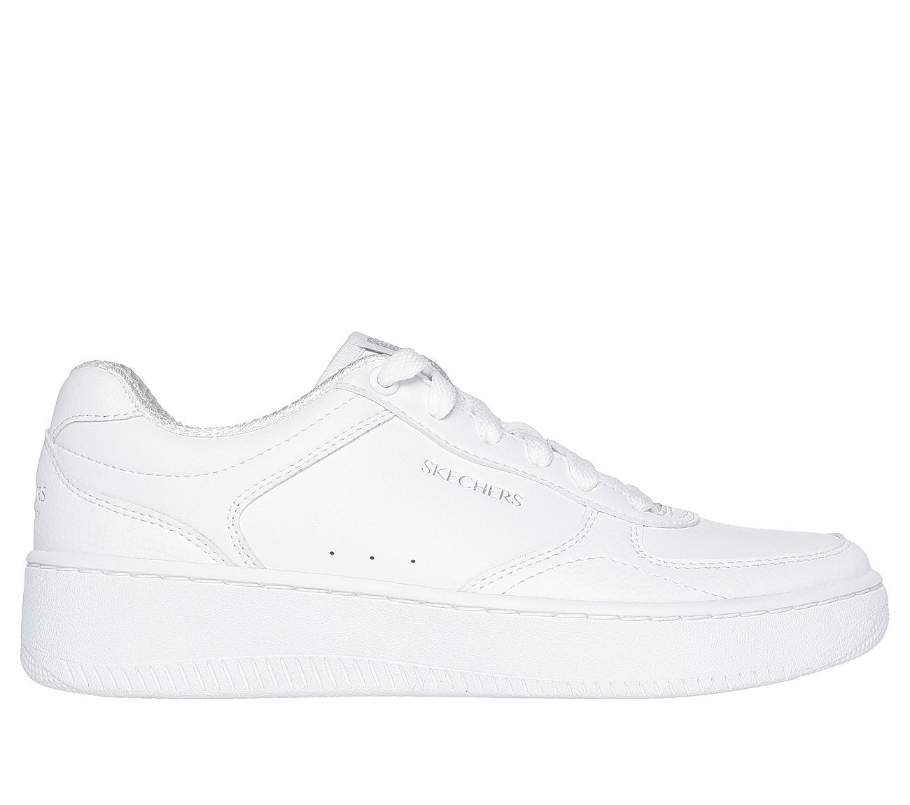 Skechers Παπούτσι Γυναικείο - Sport Court 2.0 - Core Essential - 185160-WHT White