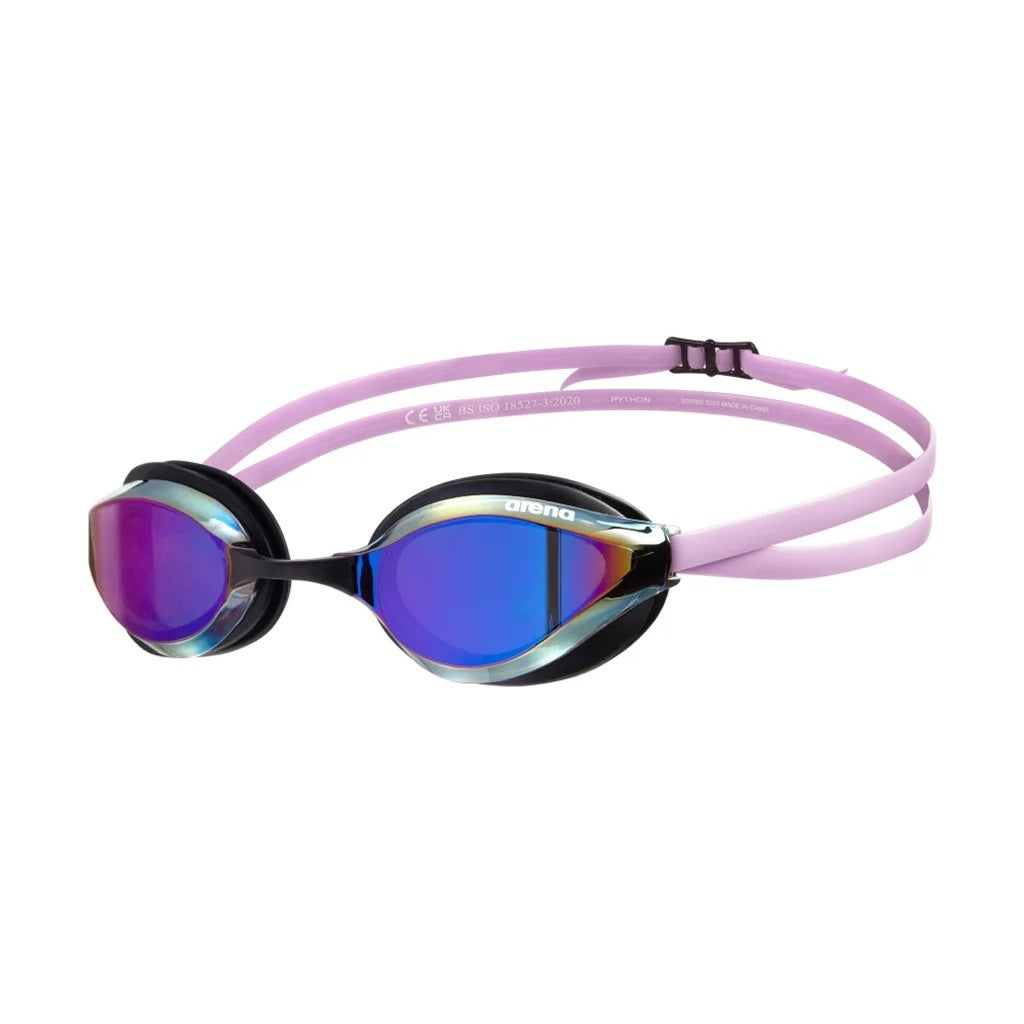 Arena Unisex Αγωνιστικά Γυαλάκια Κολύμβησης - Python Mirror - 1E763-111 - Violet