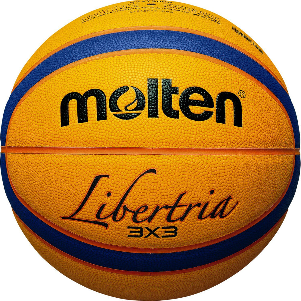 Molten Μπάλα Μπάσκετ Molten Outdoor Leather Synthetic 3X3 - B33T5000