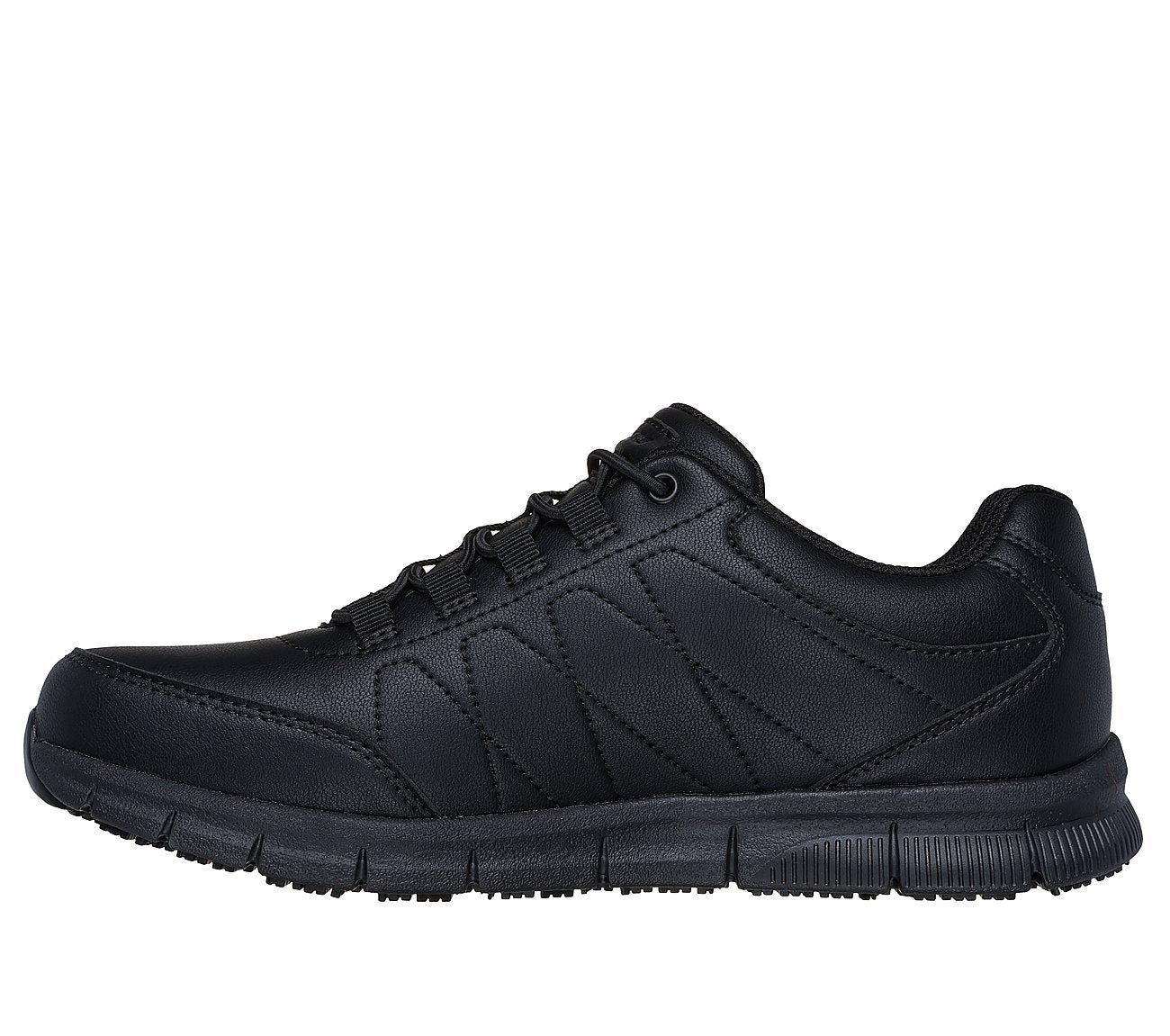 Skechers Παπούτσι Ανδρικό - Work: Nampa - Osil 200272-BLK Black