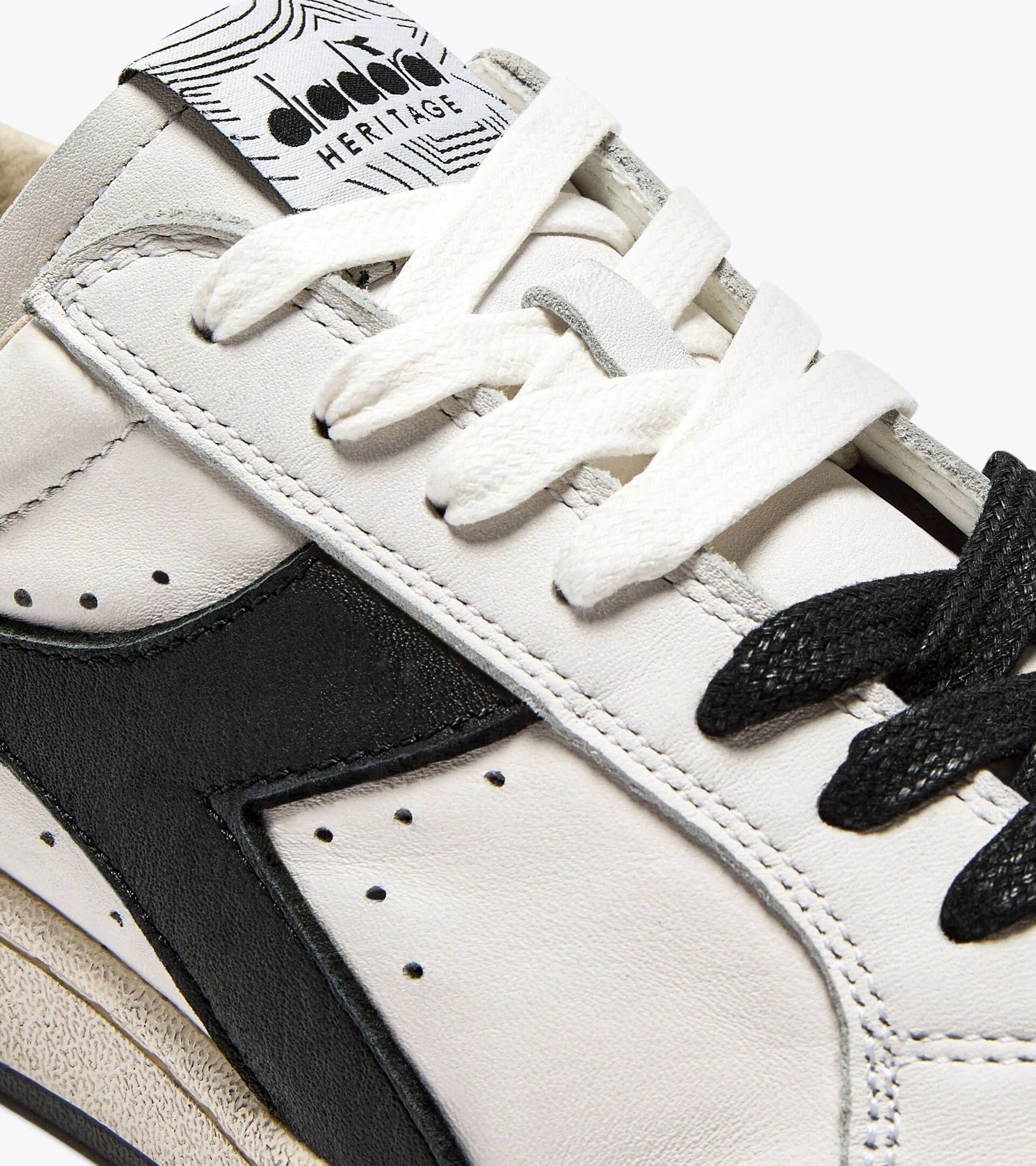 Diadora Παπούτσι Ανδρικό - PRESTIGE USED - 201.182230-C0351 WHITE BLACK