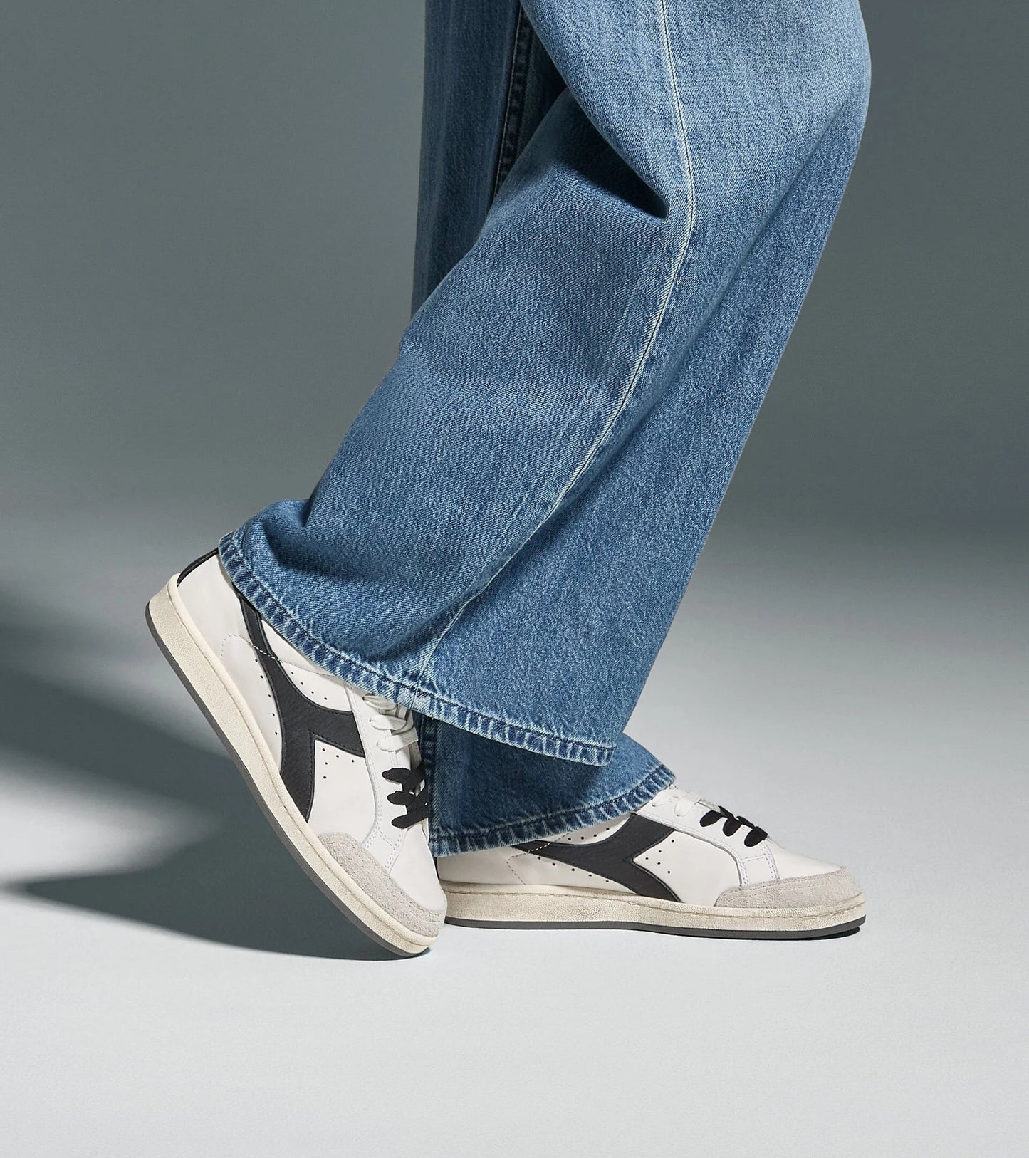 Diadora Παπούτσι Ανδρικό - PRESTIGE USED - 201.182230-C0351 WHITE BLACK