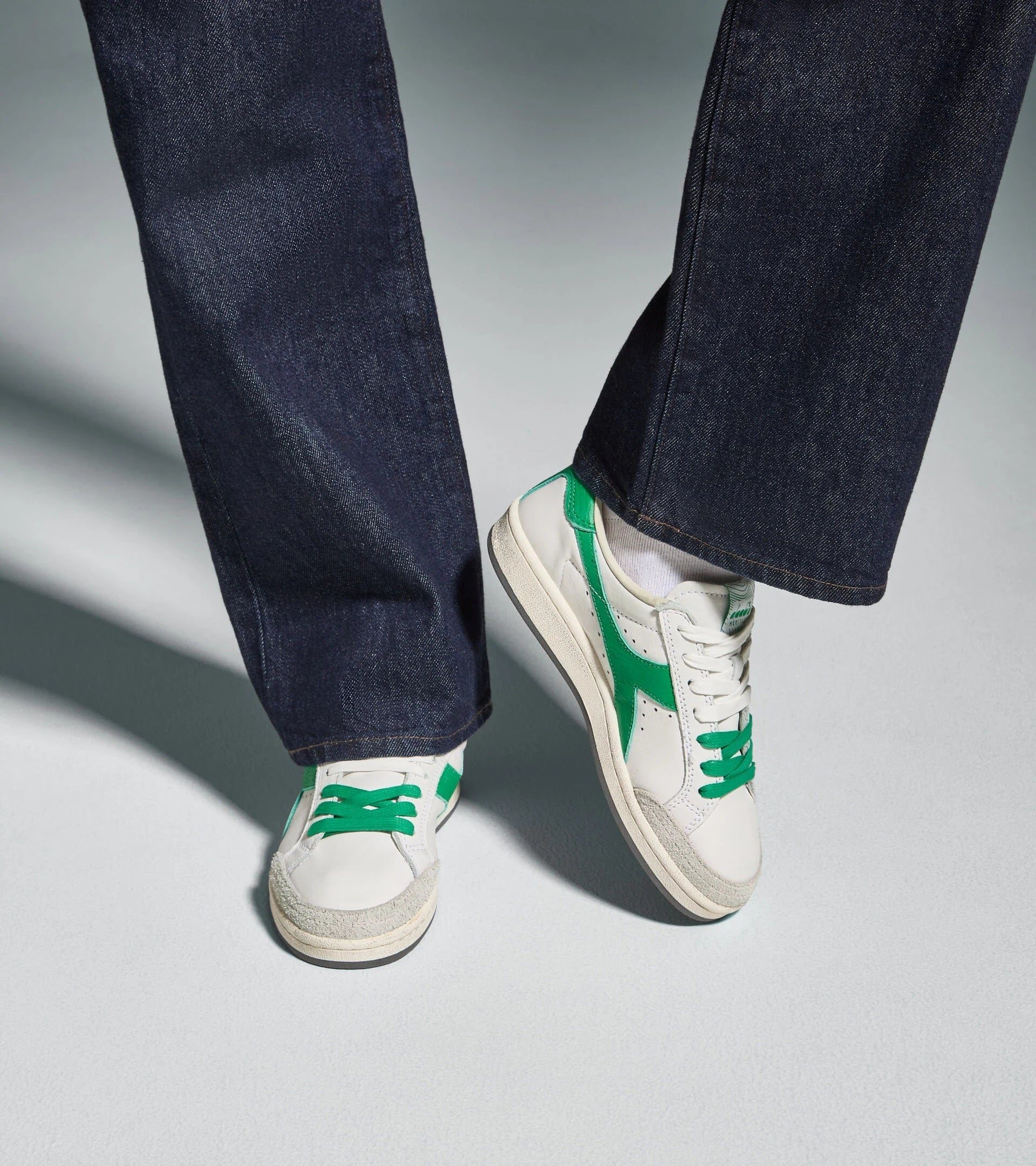 Diadora Παπούτσι Ανδρικό - PRESTIGE USED - 201.182230-C1931 WHITE PEAS CREAM