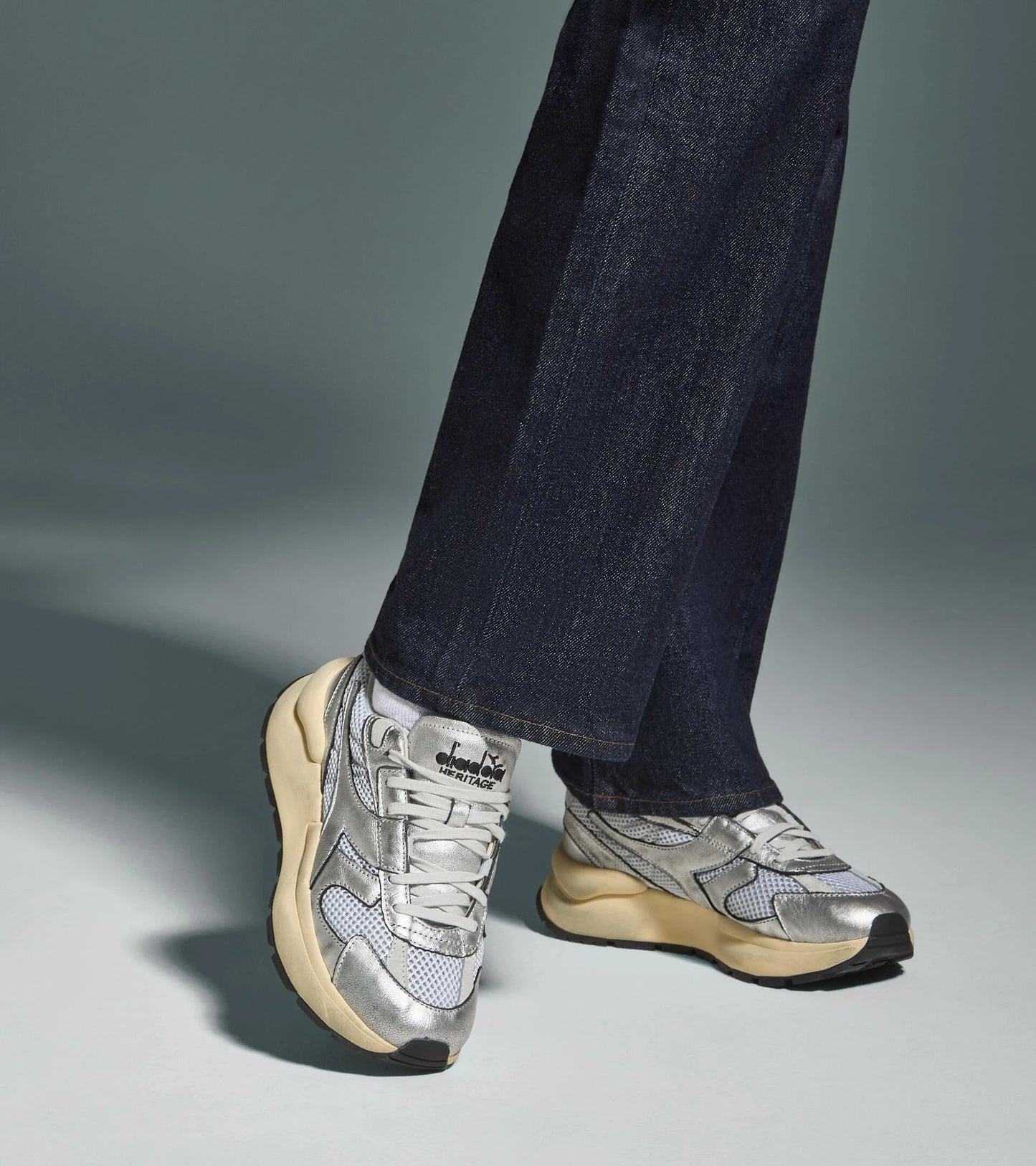 Diadora Παπούτσι Γυναικείο - MERCURY ELITE SILVER USED WN - 201.182391-90001 SILVER METALIZED