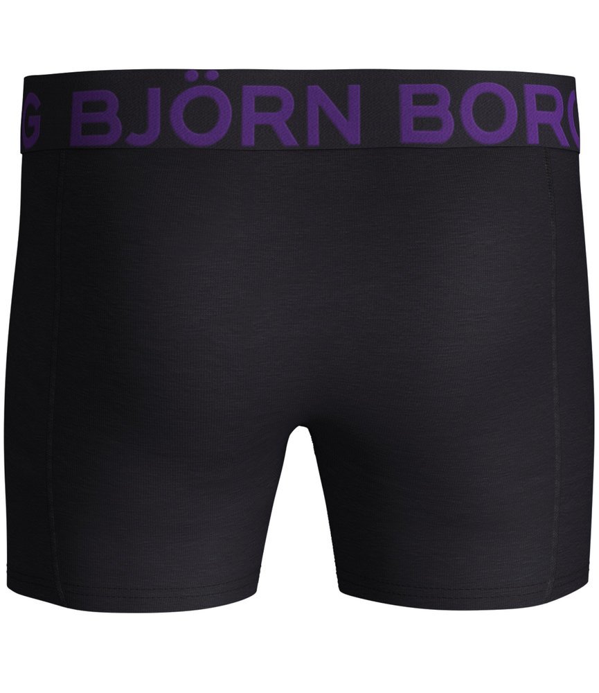Bjorn Borg Ανδρικά Εσώρουχα 3 Τεμάχια - Neon Solid Sammy Shorts 3p - Night Sky