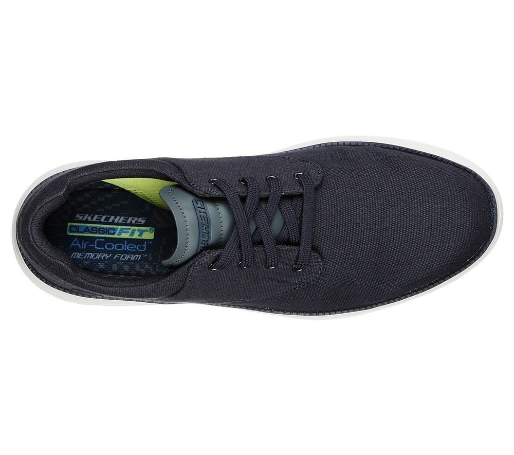 Skechers Παπούτσι Ανδρικό - Mens Status 2.0 Burbank 204083_NVY Navy
