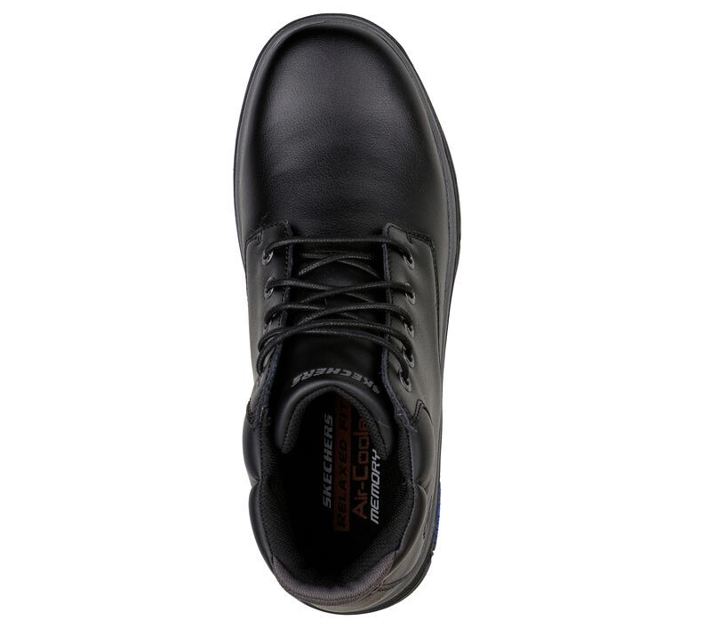 Skechers Μποτάκι Ανδρικό - Relaxed Fit: Segment 2.0 - Brogden - 204394-BLK - Black