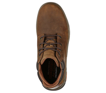 Skechers Μποτάκι Ανδρικό - Relaxed Fit: Segment 2.0 - Brogden - 204394-DSCH