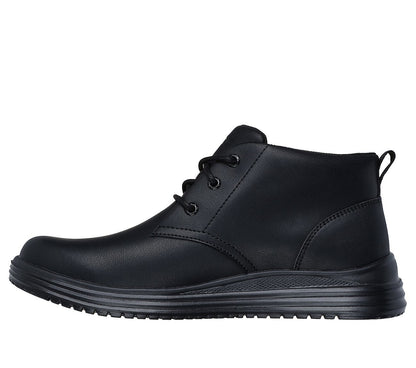 Skechers Μποτάκι Ανδρικό - Proven - Conklin 204873-BBK Black