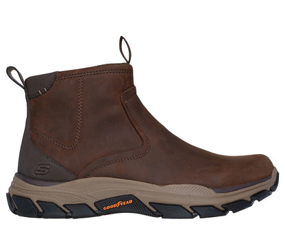 Skechers Μποτακι Ανδρικό - Relaxed Fit: Respected - Evanston 205176-COC BROWN