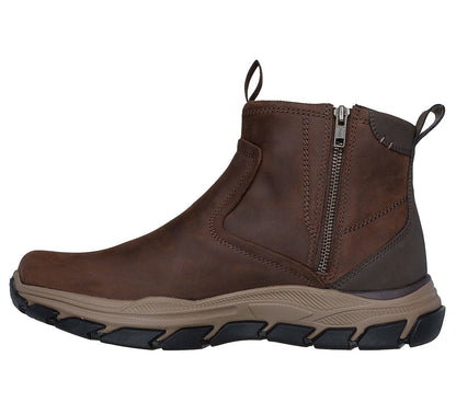 Skechers Μποτακι Ανδρικό - Relaxed Fit: Respected - Evanston 205176-COC BROWN