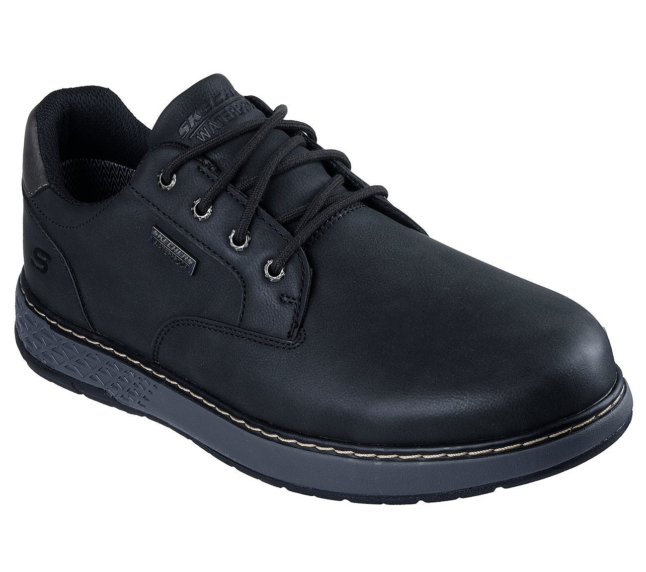 Skechers Παπούτσι Ανδρικό - Relaxed Fit: Garlan - 205234-BLK - Pryor BLACK