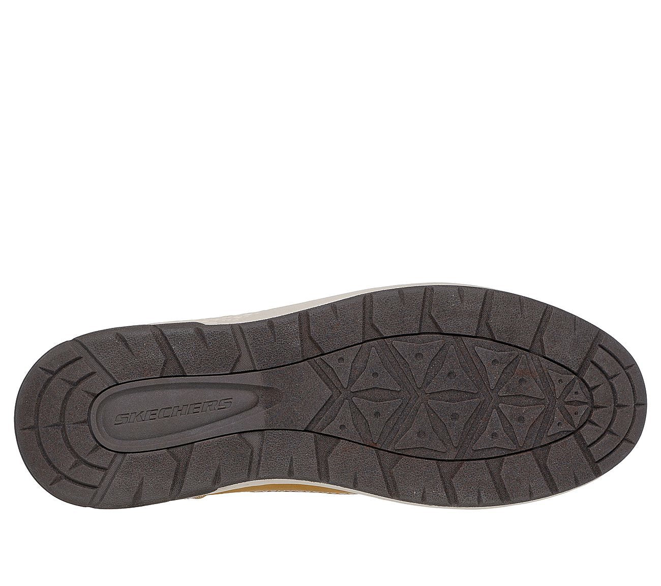 Skechers Μποτάκι Ανδρικό - Relaxed Fit: Garlan - Deno 205235-WTN NATURAL