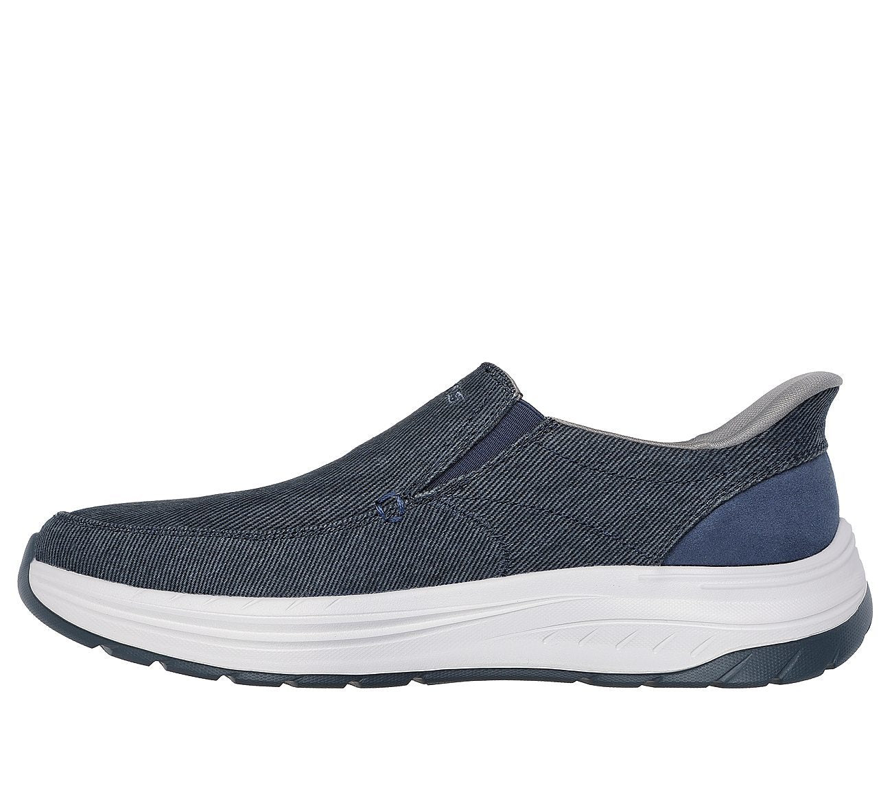 Skechers Παπούτσι Ανδρικό - Relaxed Fit: Decklan - Gulliver 205356-NVY NAVY