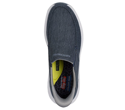 Skechers Παπούτσι Ανδρικό - Relaxed Fit: Decklan - Gulliver 205356-NVY NAVY