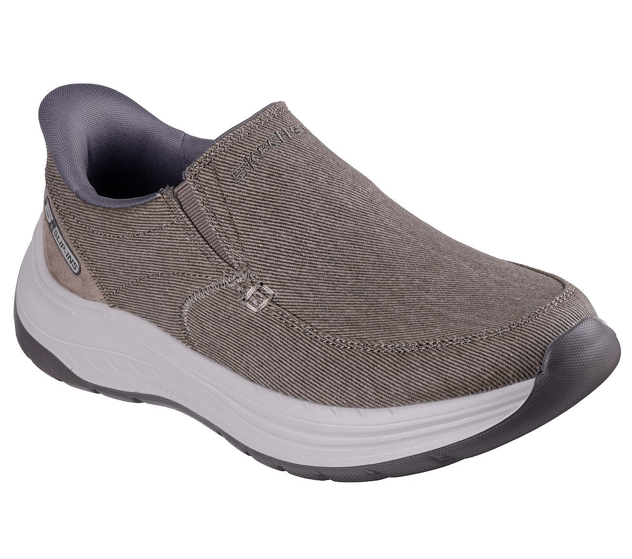 Skechers Παπούτσι Ανδρικό - Relaxed Fit: Decklan - Gulliver 205356-TPE NATURAL