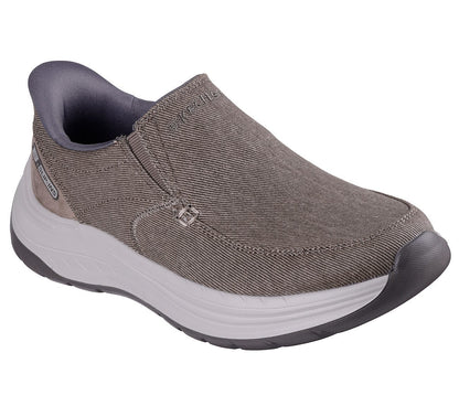 Skechers Παπούτσι Ανδρικό - Relaxed Fit: Decklan - Gulliver 205356-TPE NATURAL