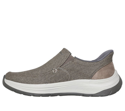 Skechers Παπούτσι Ανδρικό - Relaxed Fit: Decklan - Gulliver 205356-TPE NATURAL