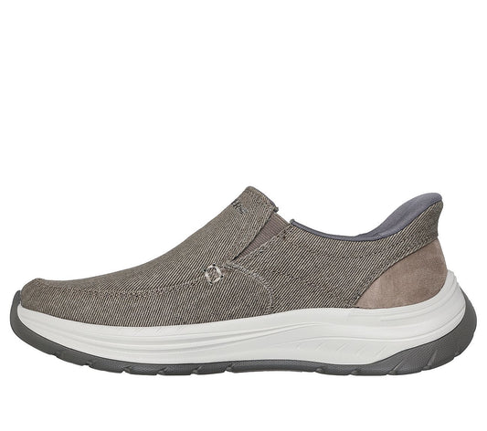 Skechers Παπούτσι Ανδρικό - Relaxed Fit: Decklan - Gulliver 205356-TPE NATURAL