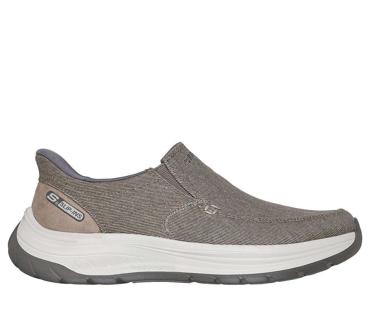 Skechers Παπούτσι Ανδρικό - Relaxed Fit: Decklan - Gulliver 205356-TPE NATURAL